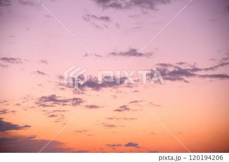 夕焼け空 120194206