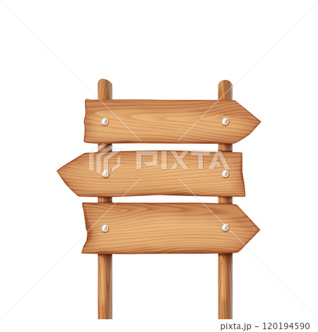 Arrow signs pointing in different directions illustration 120194590