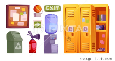 School corridor furniture and equipment 120194686