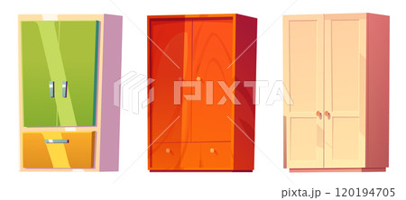 Wooden wardrobes set 120194705