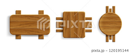 3d wood plates with empty space for sign 120195144