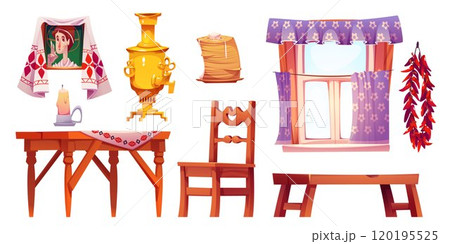 Old Russian kitchen furniture set Old Russian kitchen furniture set 120195525