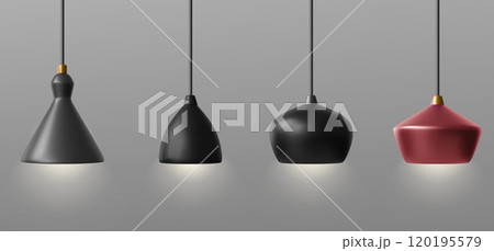 Modern pendant chandelier for ceiling light vector Modern pendant chandelier for ceiling light vector 120195579
