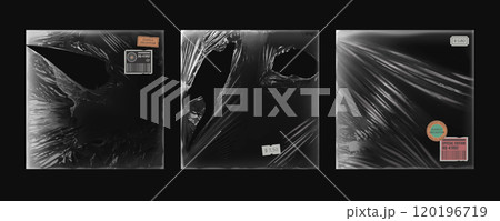 Vinyl cd album cover overlay for music record Vinyl cd album cover overlay for music record 120196719