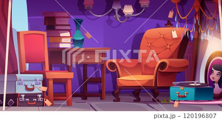 Antique shop interior Antique shop interior 120196807