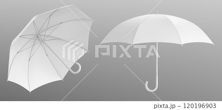 White umbrella mockups set White umbrella mockups set 120196903