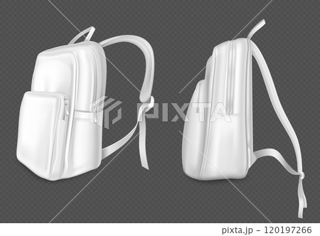 White backpack mockup White backpack mockup 120197266