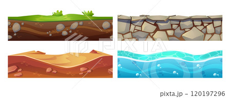 Cut ground layer for game ui platform design. Cut ground layer for game ui platform design. 120197296