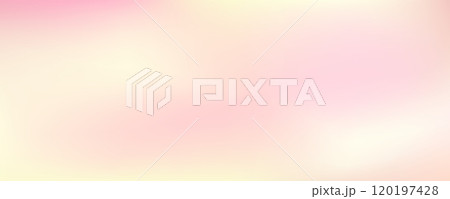 白桃をイメージしたピンクとイエローのグラデーション背景ベクターイラスト 横長 白桃をイメージしたピンクとイエローのグラデーション背景ベクターイラスト 横長 120197428