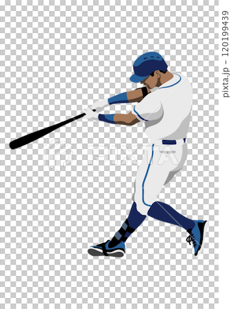 棒球選手“擊球手” 120199439