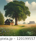 野花に囲まれたカントリーハウス 120199557