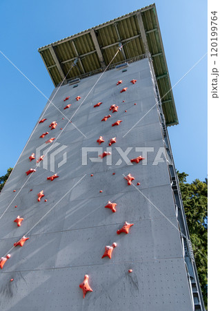 神奈川県立 山岳スポーツセンター　野外クライミングウォール　スピード壁 120199764