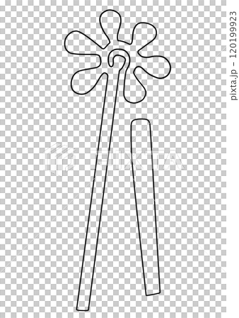 Nazca Lines Flowers 120199923