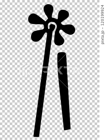 ナスカの地上絵　花 120199924
