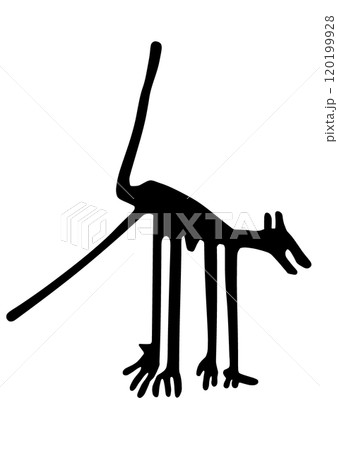 ナスカの地上絵 犬 ナスカの地上絵 犬 120199928