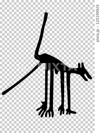 ナスカの地上絵 犬 ナスカの地上絵 犬 120199928