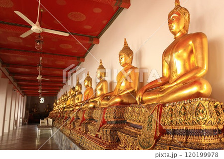 仏像(バンコク、ワットポー) 仏像(バンコク、ワットポー) 120199978
