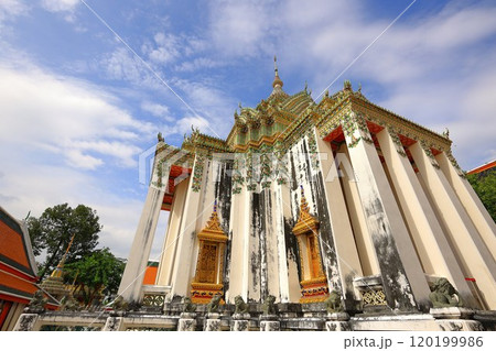 涅槃仏（涅槃像）ウィハーン（バンコク、ワットポー） 120199986