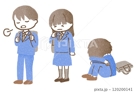 学校に行きたくない子ども 120200141