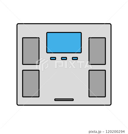 体重計 アイコン フラット 体重計 アイコン フラット 120200294