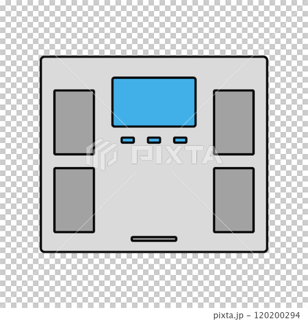 体重計 アイコン フラット 体重計 アイコン フラット 120200294