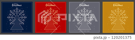 Merry Christmas and Happy New Year. A luxurious background with a festive design. Template for postcards, banners, posters and creative ideas Merry Christmas and Happy New Year. A luxurious background with a festive design. Template for postcards, banners, posters and creative ideas 120201375