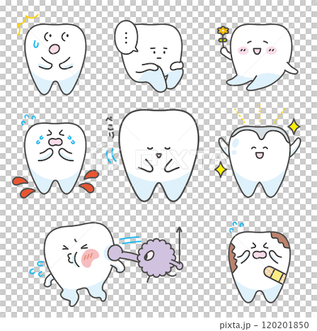 牙齒字符圖 牙齒字符圖 120201850