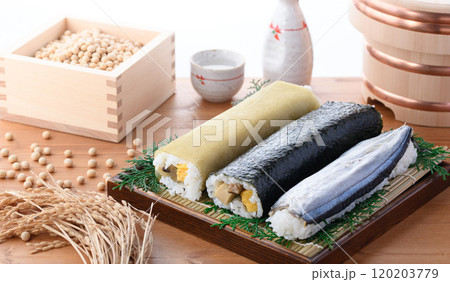 田舎寿司の3本セット （ 海苔巻き 昆布巻き寿司 さんま寿司 ） 郷土料理 和歌山県 那智勝浦町 120203779