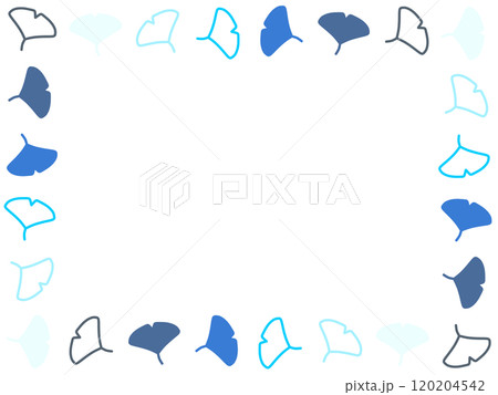 銀杏のフレーム 120204542