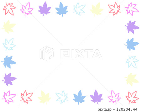 紅葉のフレーム 120204544