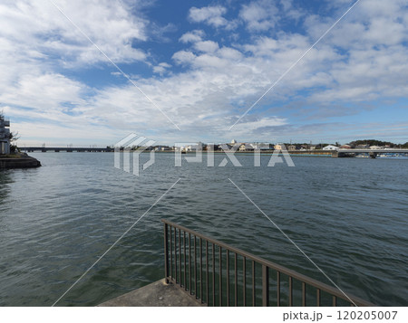 浜名湖と街の風景 120205007