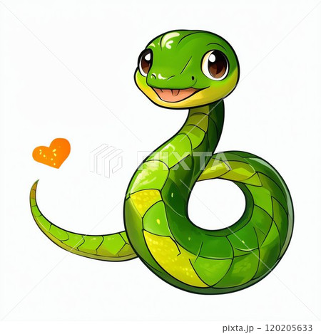 ヘビのイラスト 120205633