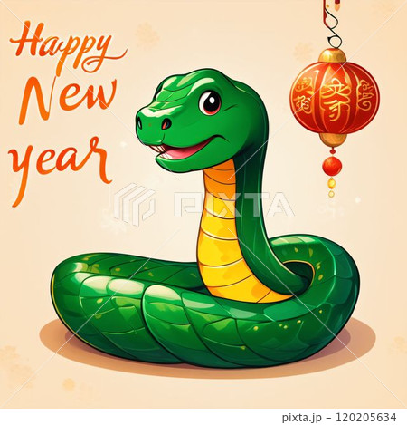 ヘビのイラスト ヘビのイラスト 120205634