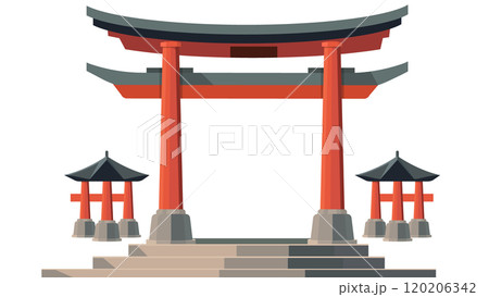 Japan Gate Torii gate, Traditional Japanese Gate, Japan historical landmark Japan Gate Torii gate, Traditional Japanese Gate, Japan historical landmark 120206342