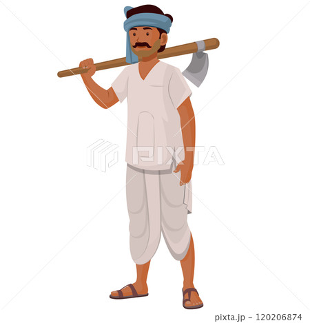 Indian Farmer, Indian agriculture, happy farmer day Indian Farmer, Indian agriculture, happy farmer day 120206874