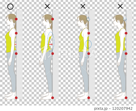 Checkered illustration of a hunchback standing with his back to the wall Checkered illustration of a hunchback standing with his back to the wall 120207942