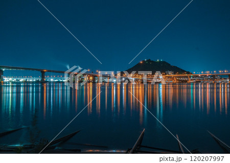 仁保JCTの夜景 120207997