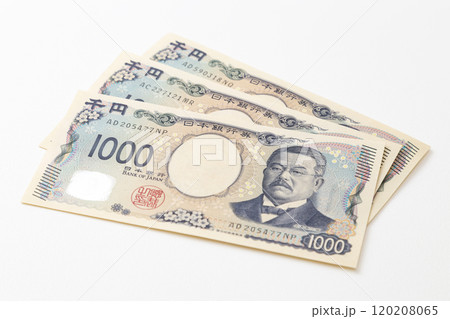 白背景に3000円 白背景に3000円 120208065