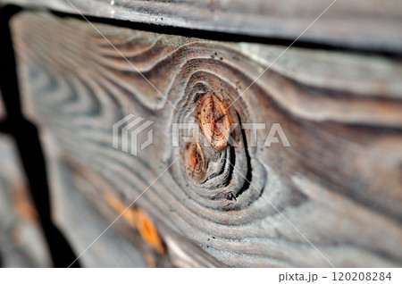 節のある古い羽目板 節のある古い羽目板 120208284