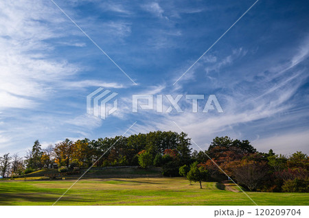 アルプス公園の秋 松本市 アルプス公園の秋 松本市 120209704
