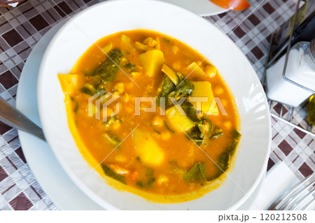 Garbanzo soup Garbanzo soup 120212508
