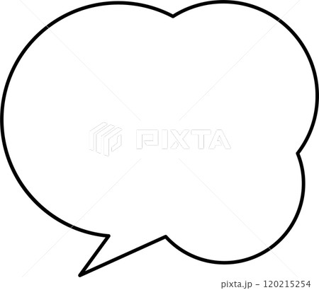 吹き出しイラスト黒 吹き出しイラスト黒 120215254