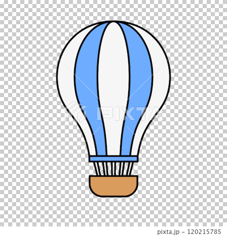 Balloon icon blue and white Balloon icon blue and white 120215785
