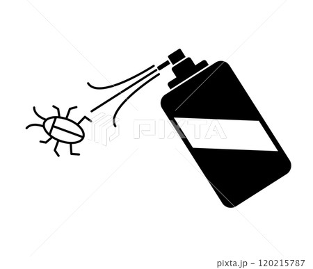 ゴキブリと殺虫剤 120215787