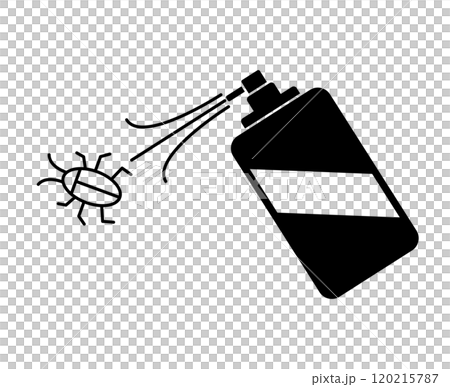 ゴキブリと殺虫剤 120215787