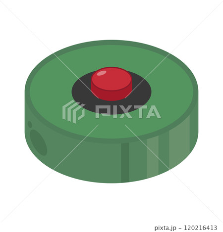 地雷 兵器 緑 地雷 兵器 緑 120216413