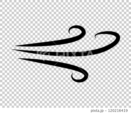 Wind gust icon 120216419