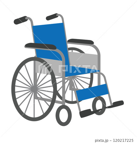 車椅子のカットイラスト 120217225