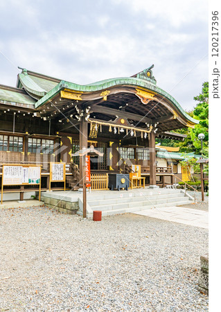 沼津日枝神社(山王さん 山王宮)拝殿 (静岡県沼津市平町) 沼津日枝神社(山王さん 山王宮)拝殿 (静岡県沼津市平町) 120217396