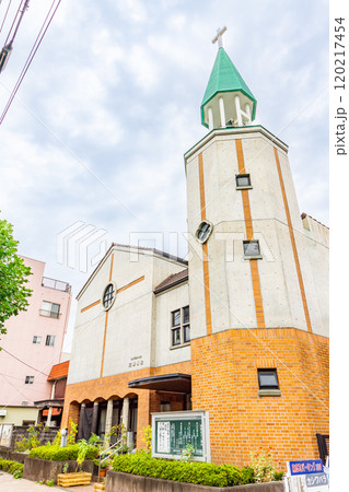 日本基督教団沼津教会　礼拝堂と塔屋　静岡県沼津市末広町 120217454